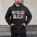 Boyfriend Beater Bold Statement Feminist Humor Durable Construction Hoodie
