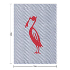 Retro Liverpool Compact Throw Blanket