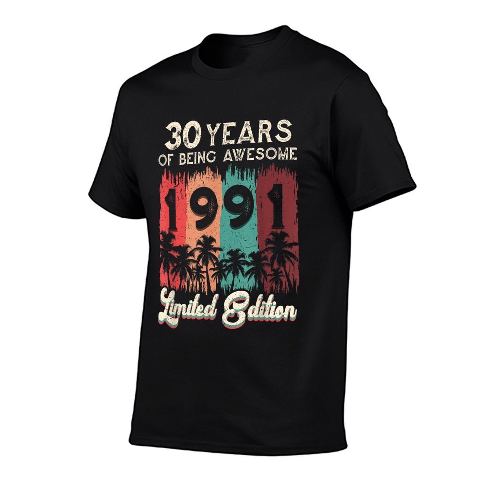 Funny 30th Birthday Vintage 1991 Birthday 30 Years  Stretchy T-Shirt