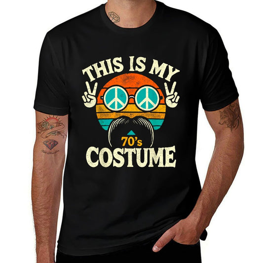 This Is My 70s Costume 70 Styles 70s Disco 1970s  Vintage-inspired T-Shirt