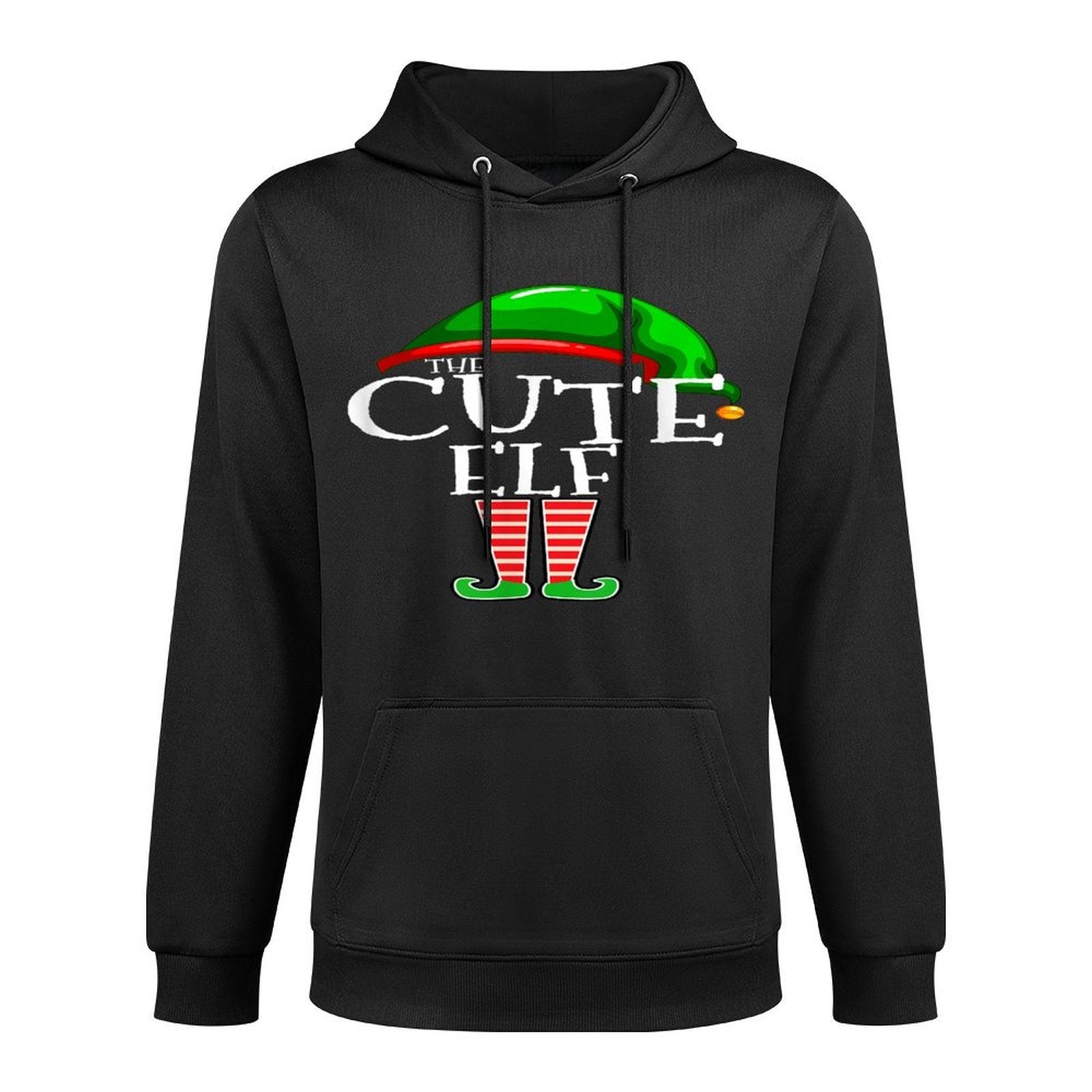 The Cute Elf Group Matching Family Christmas Pilling-Resistant Hoodie