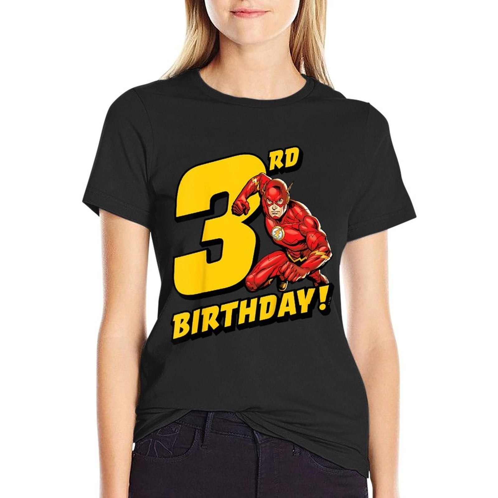 Kids The Flash 3rd Birthday  Quick-drying T-Shirt