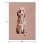 Cavapoo All-season Throw Blanket