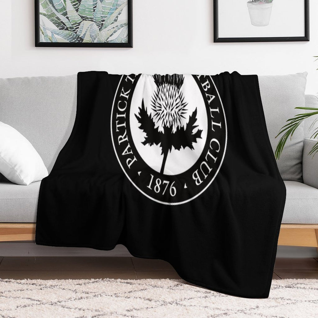 Partick Thistle Scottish Football Sports Fans Machine-washable Throw Blanket
