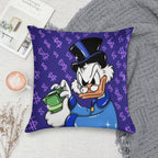 Scrooge Mcduck  Eva Kiseleva Soft Warmth Comfort Throw Pillow
