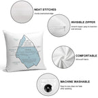 Ego, Superego, Id, Mental Health Therapy Art, Psychotherapy, Psychoanalysis, Therapist Gifts, Counselor Office, Inner Self, Cons Soft Short Plush Fabric Throw Pillow