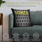 Sherlock - Bored (with Wallpaper) Soft Easy Maintenance Throw Pillow