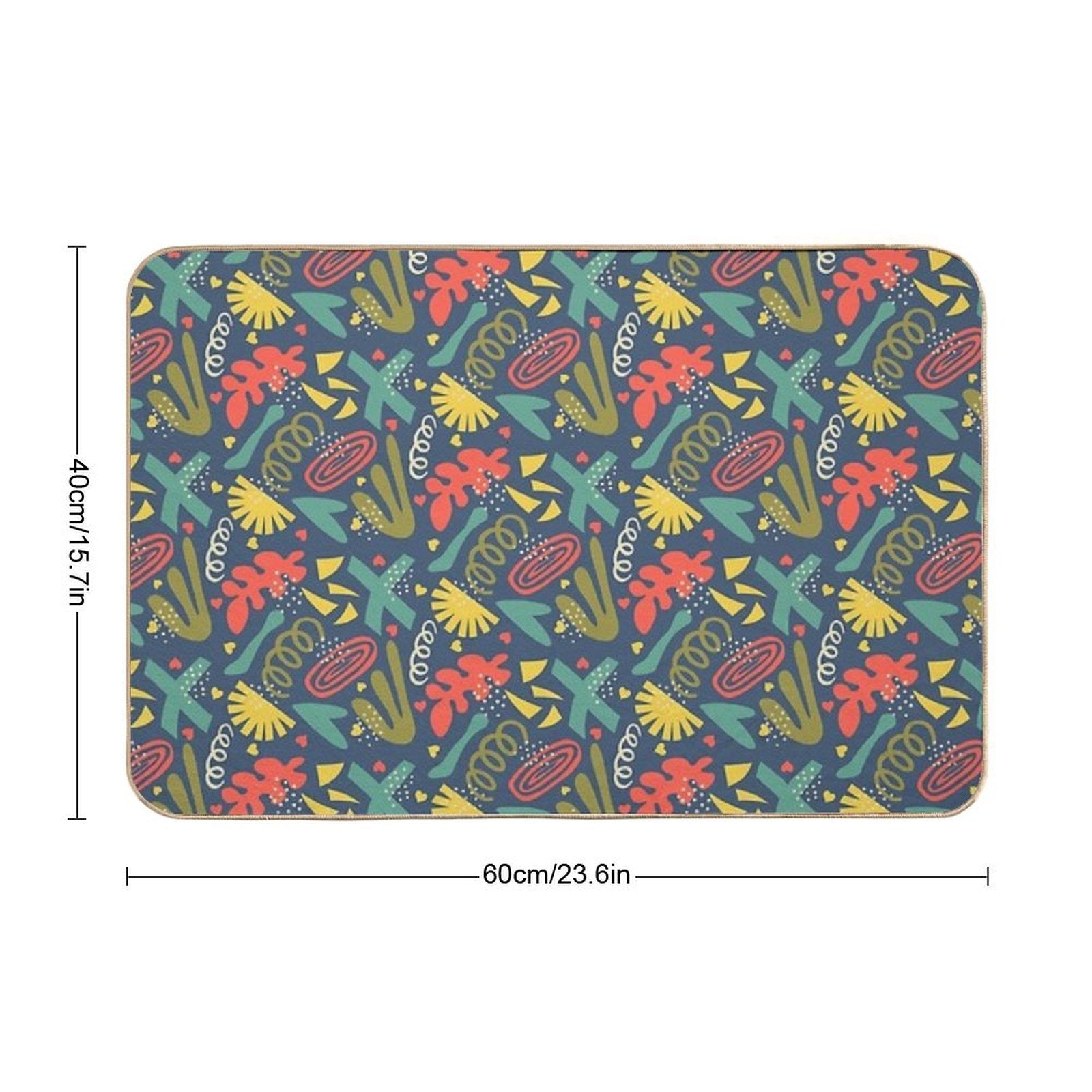 Playful Pandemonium  Eco-Friendly Bath Mat