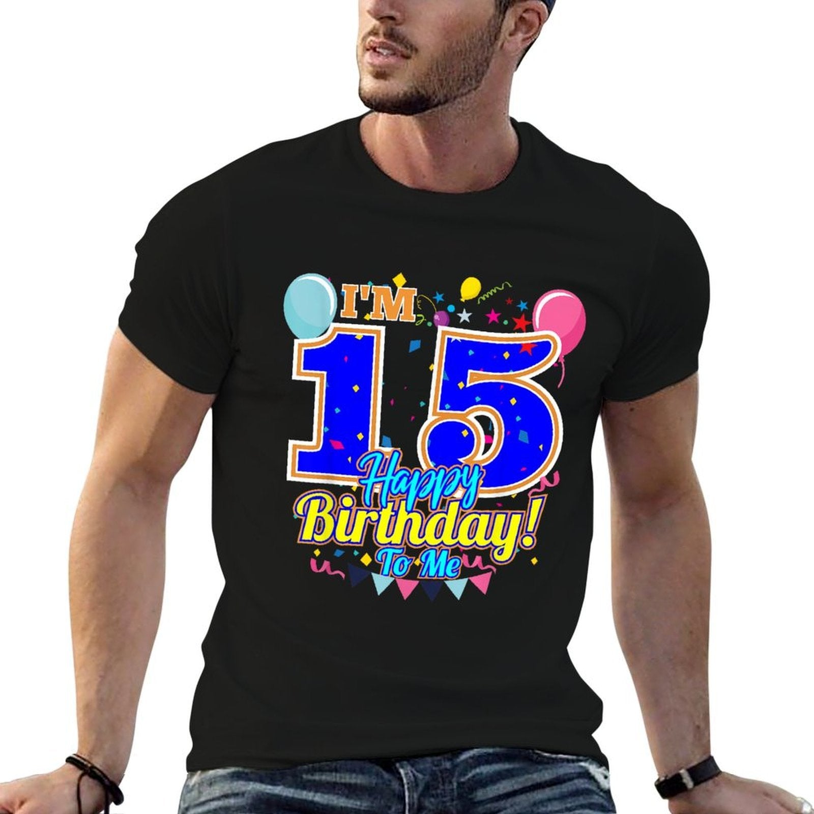 I'm 15 Years Old Happy Birthday to Me 15th Birthday  Classic T-Shirt