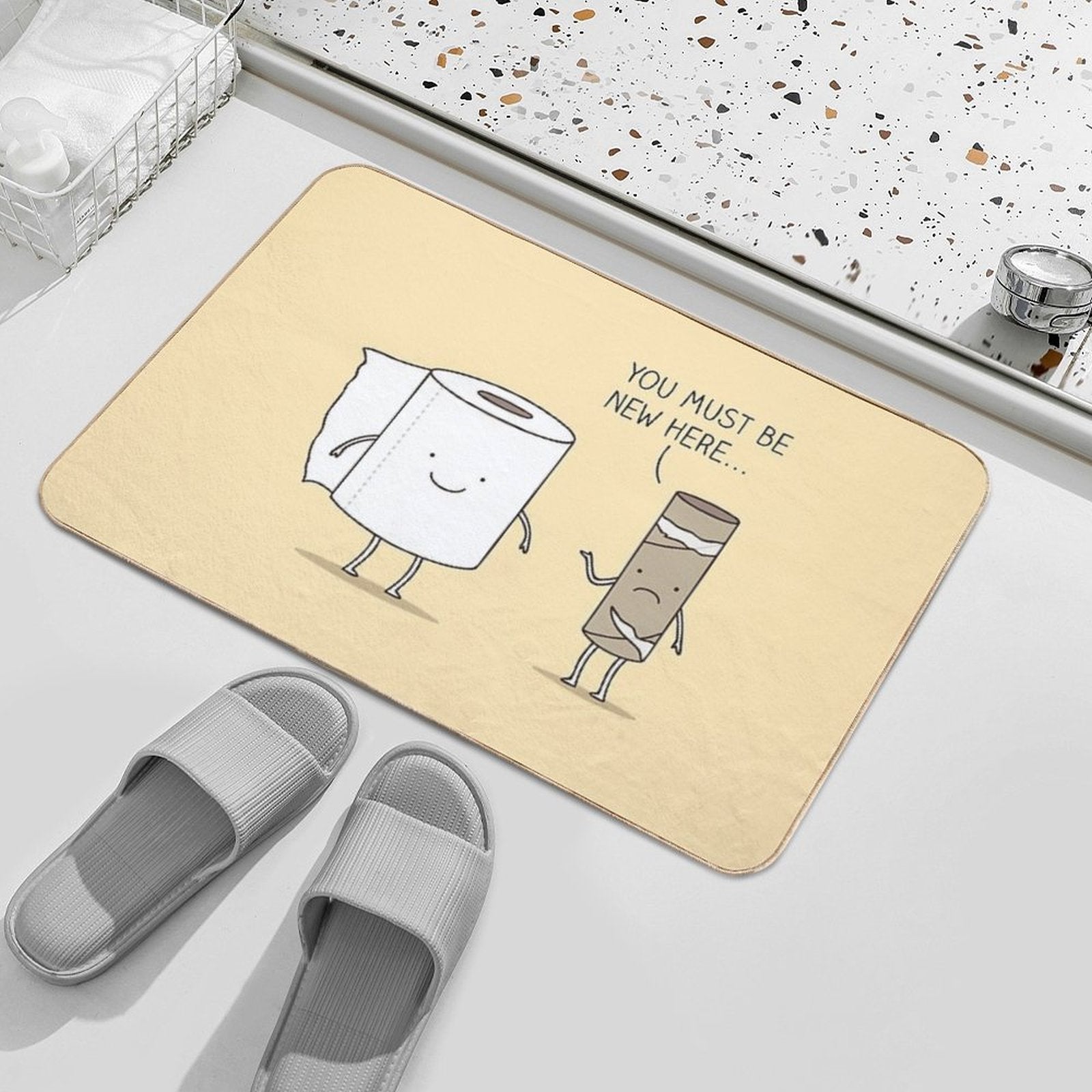 Paperwork  Eco-Friendly Bath Mat