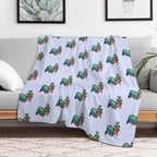 Mantis Shrimp Wrinkle-free Throw Blanket