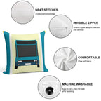 Arriva Optare Solo Soft Short Plush Fabric Throw Pillow