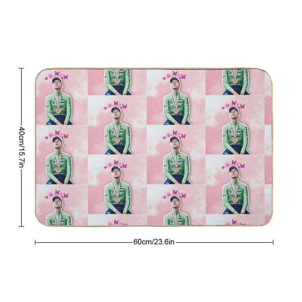 Ethereal Pogi  Fade-Resistant Bath Mat