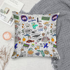 Pensacola Florida Soft Shrink-Resistant Throw Pillow