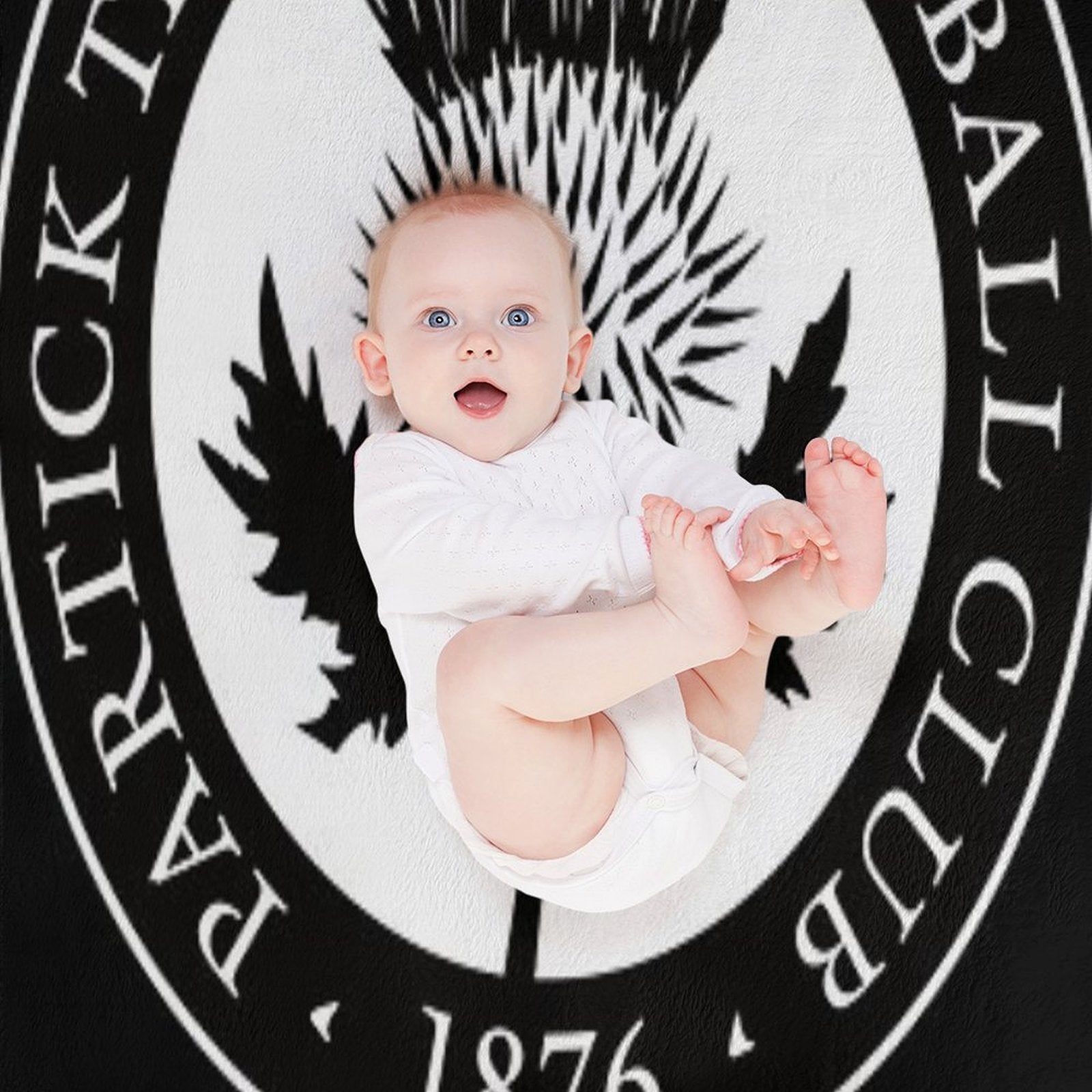 Partick Thistle Scottish Football Sports Fans Machine-washable Throw Blanket