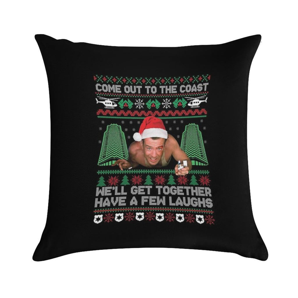 Come Out To The Coast We'll Get Together Have A Few Laughs Soft Ultra-Soft Texture Throw Pillow