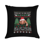 Come Out To The Coast We'll Get Together Have A Few Laughs Soft Ultra-Soft Texture Throw Pillow