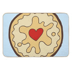 Jammy Dodger British Biscuit  Eco-Friendly Bath Mat