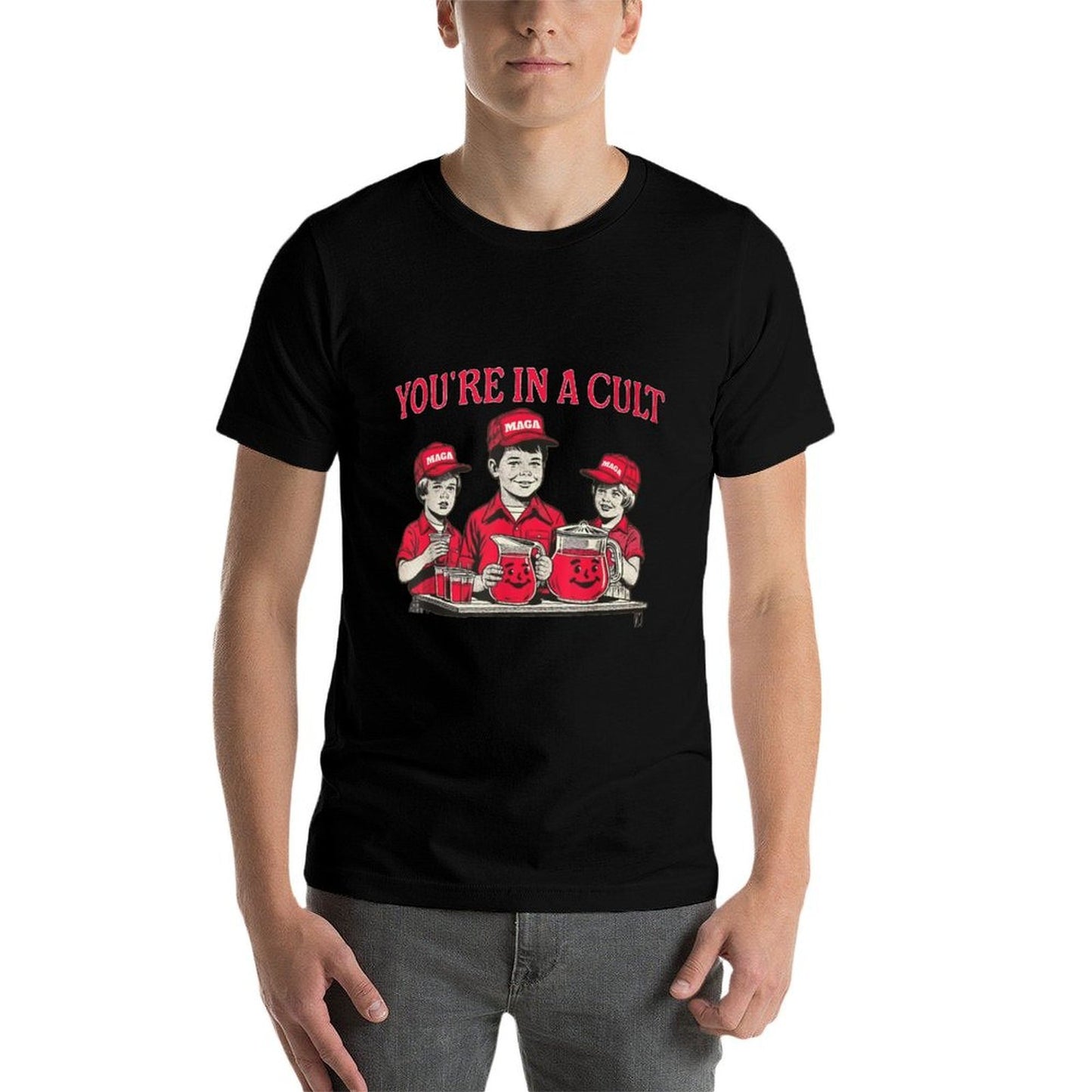 Youre In A Cult  Heathered Texture T-Shirt