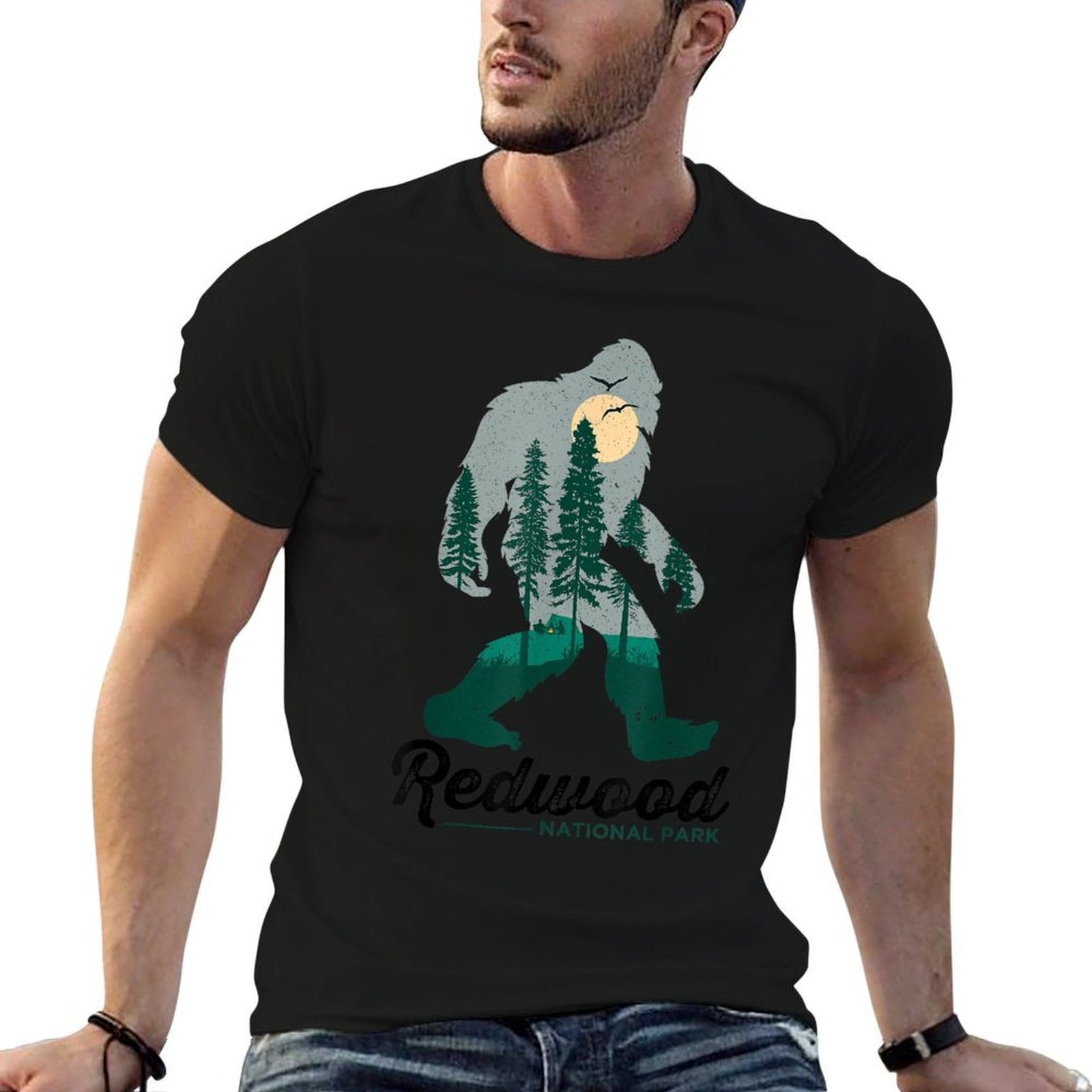 Redwood National Park California Bigfoot National Park  Affordable Price T-Shirt
