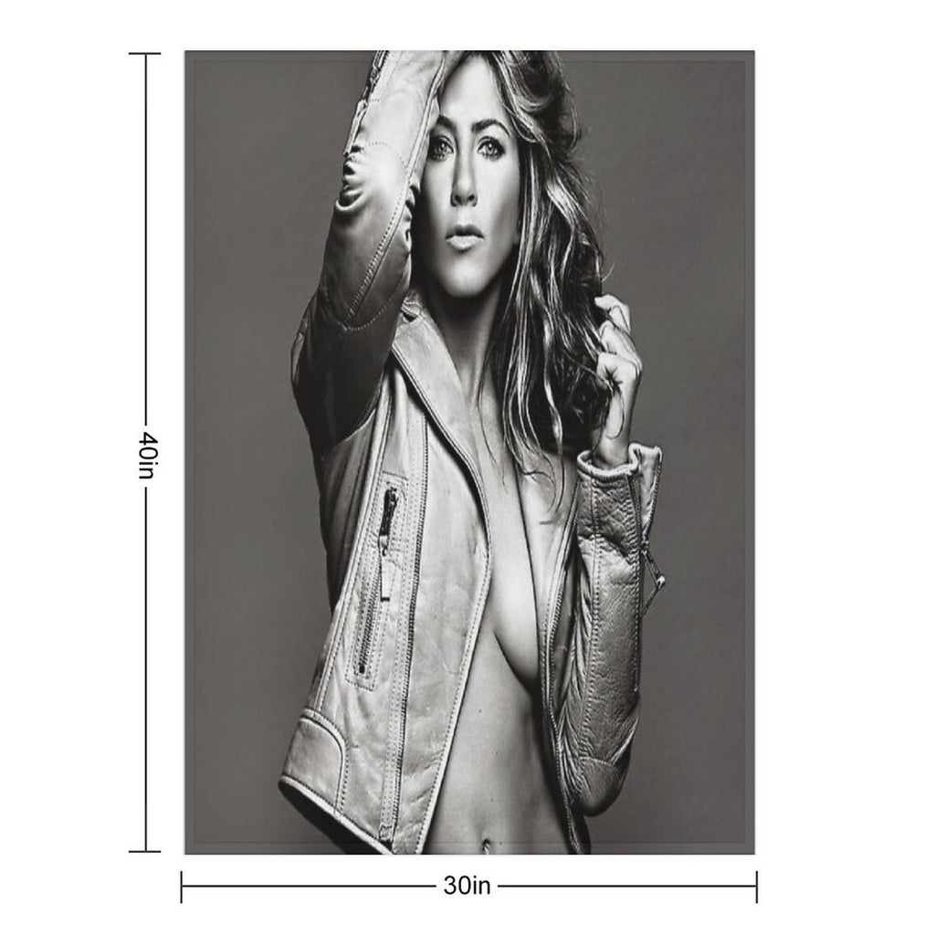 Jennifer Aniston Eco-conscious Throw Blanket