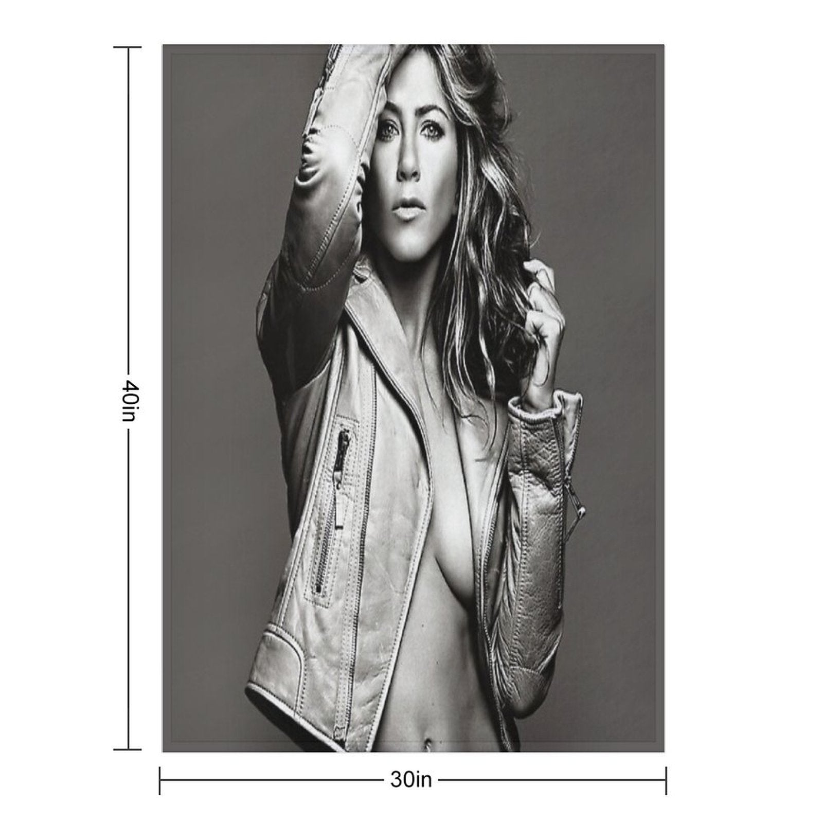 Jennifer Aniston Eco-conscious Throw Blanket