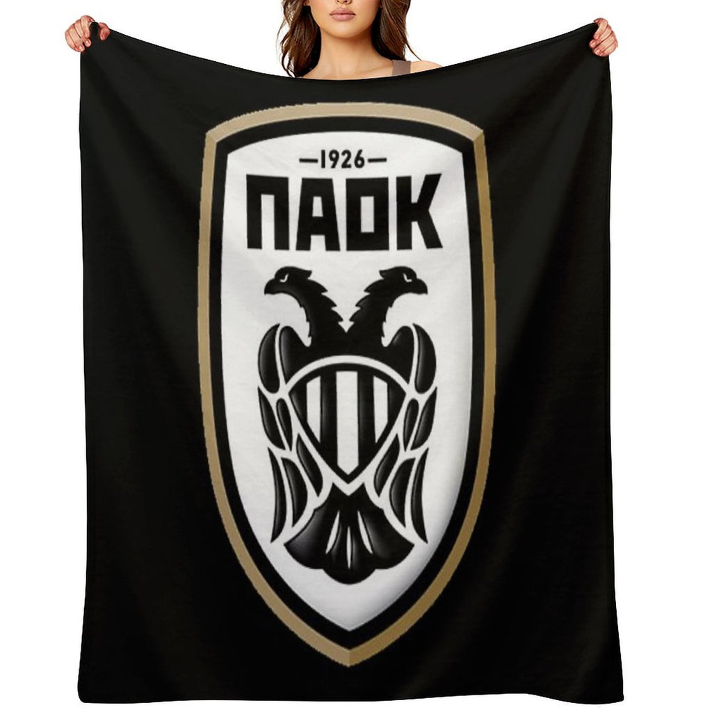 PAOK Plush Throw Blanket