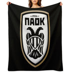 PAOK Plush Throw Blanket