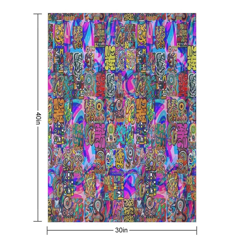 Graffiti 21 Tapiz 14 Premium Throw Blanket