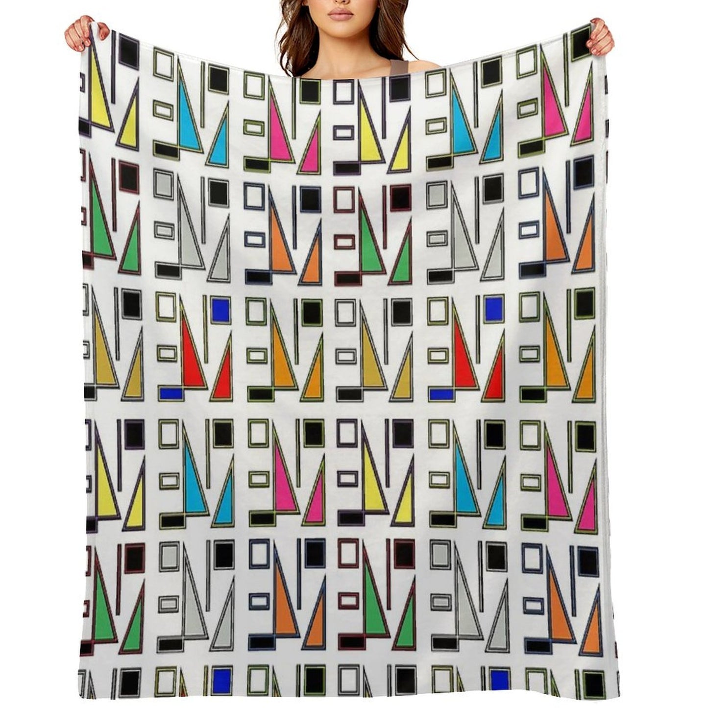 Split Enz - All The True Colours Multi-functional Throw Blanket