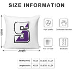 SCRANTON S Soft Hidden Zipper Throw Pillow