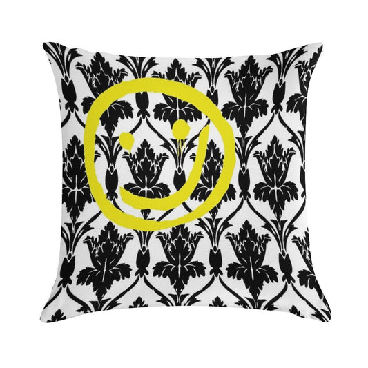 Sherlock Wallpaper Design Soft Fade-Resistant Throw Pillow