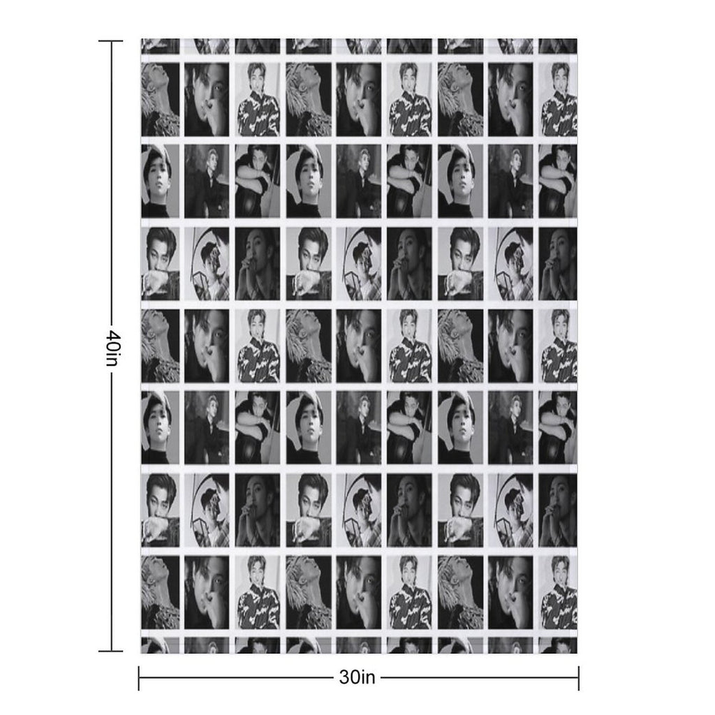 RM Collage Velvety-soft Throw Blanket