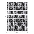 RM Collage Velvety-soft Throw Blanket