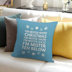 Snow Miser Soft Ultra-Soft Texture Throw Pillow