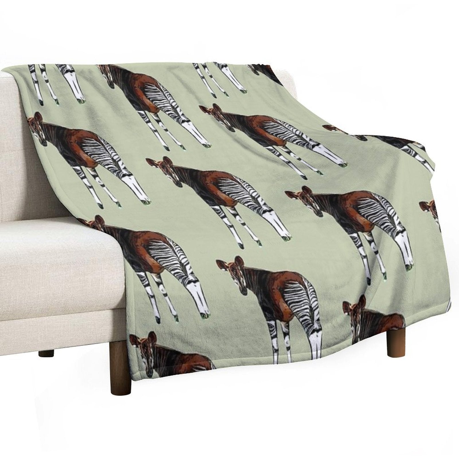 Okapi Lightweight Throw Blanket
