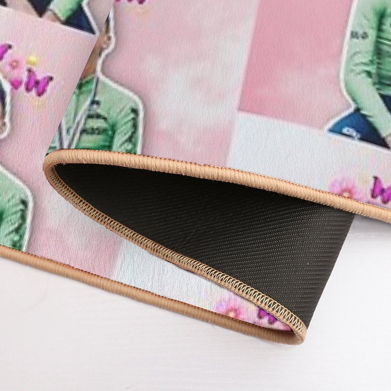 Ethereal Pogi  Fade-Resistant Bath Mat