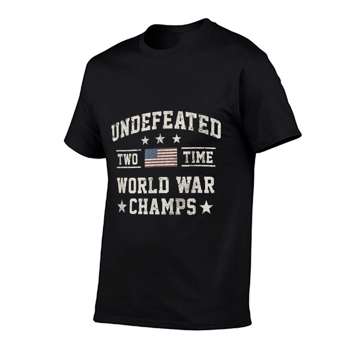 USA Undefeated Two Time World War Champs  Lightweight T-Shirt