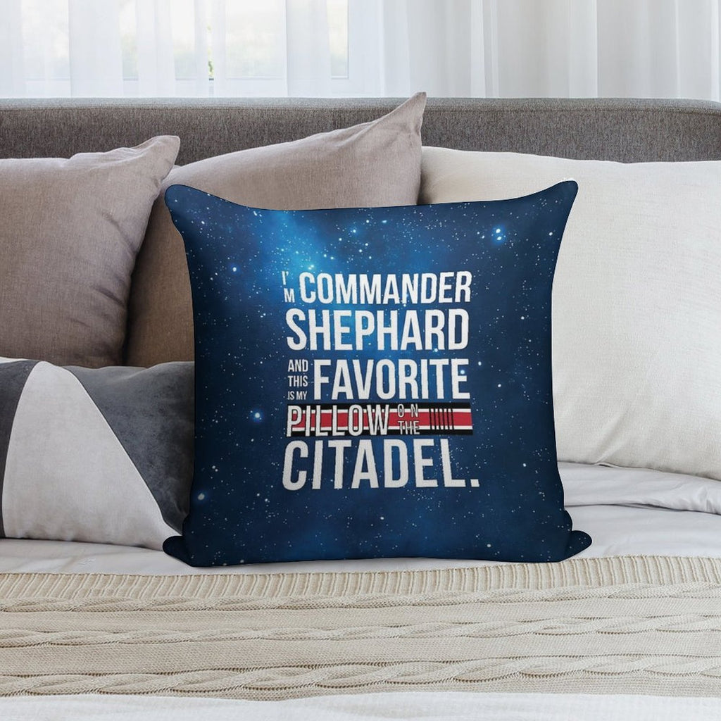 Favorite on The Citadel Soft Style Accent Throw Pillow
