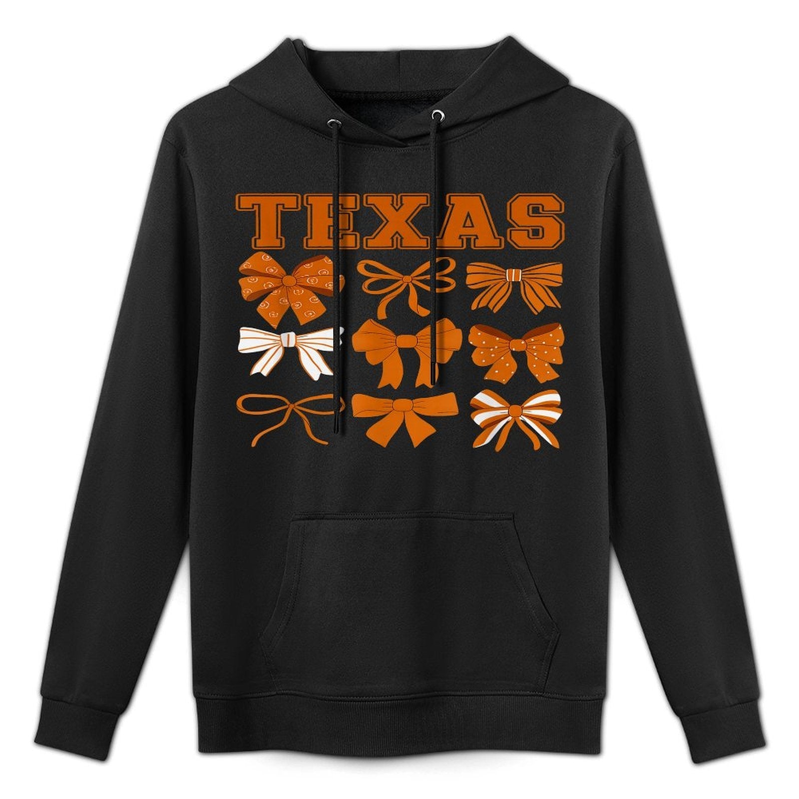 Texas TX Women Toddler Girls Coquette Bow Y2K State Pride Relaxed Fit Hoodie