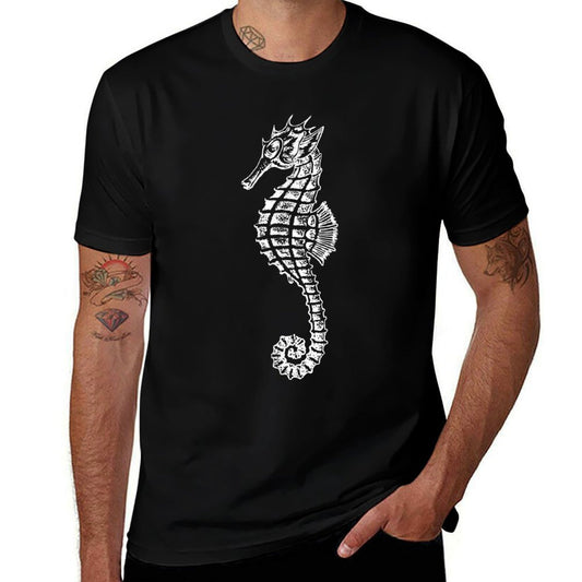 Seahorse Ocean Marine Animal Sea Horse Creature Men Women  Moisture-wicking T-Shirt