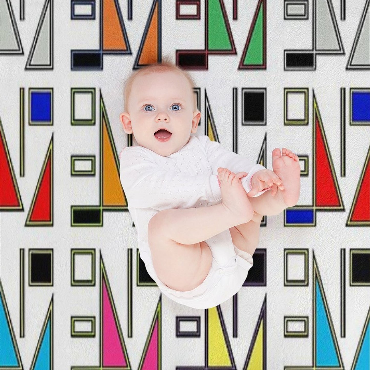 Split Enz - All The True Colours Multi-functional Throw Blanket