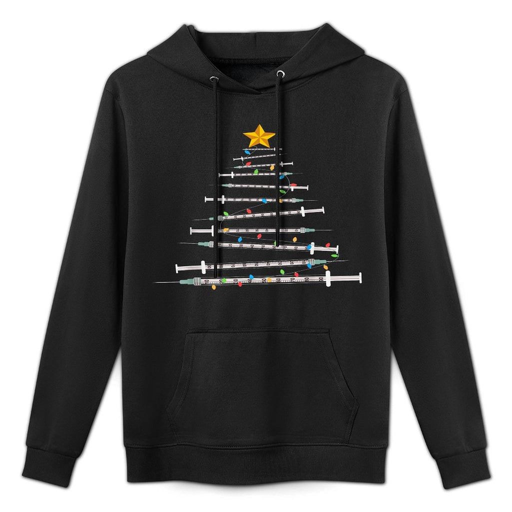 Botox Dealer Christmas Tree Aesthetic Nurse Injector Botox Layering Staple Hoodie