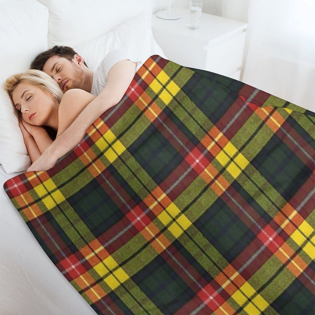 Buchanan M Original Scottish Tartan Anti-pilling Throw Blanket
