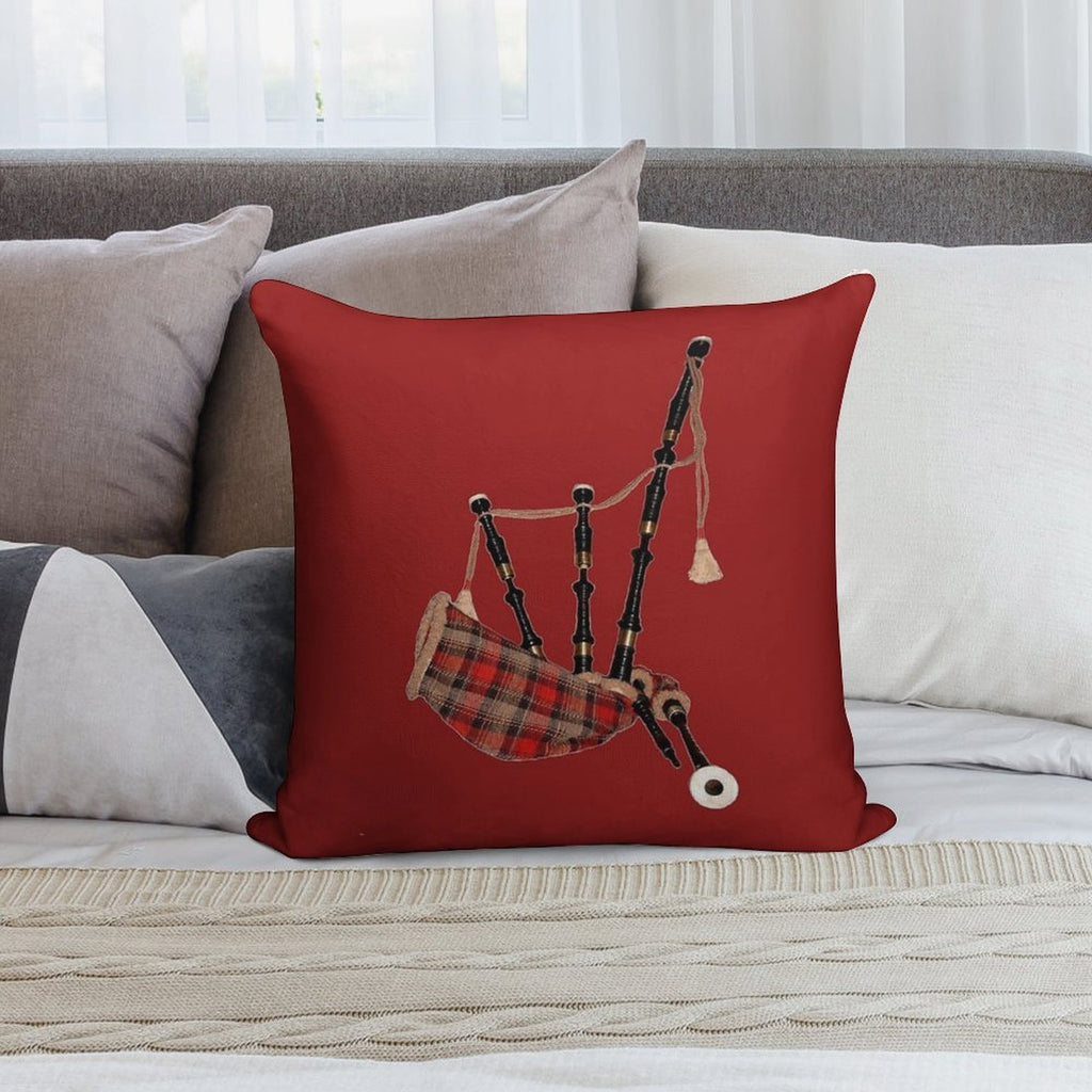 Bagpipe 1 Soft Bedroom Essential Throw Pillow