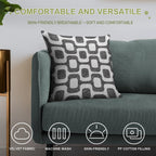 Ipanema Boardwalk Embrace Rio's Coastal Vibes Soft Durable Construction Throw Pillow