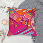 Yoshimi Battles The Pink Robots Soft Gift Ready Throw Pillow