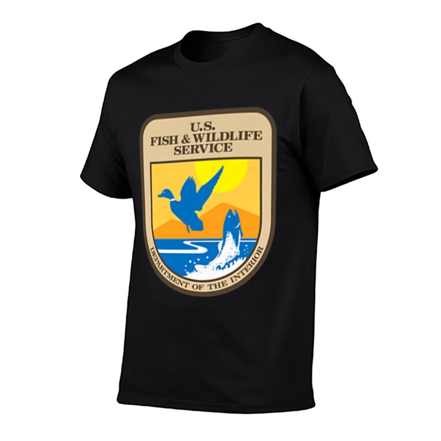 US Fish  Wildlife Service Wild Game Fishing Hunting Premium  Durable T-Shirt