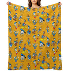 Donald Duck Collage 2 Premium Throw Blanket