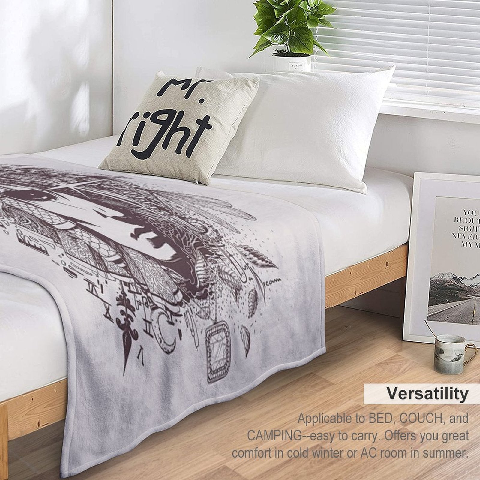 Just A Dream Compact Throw Blanket